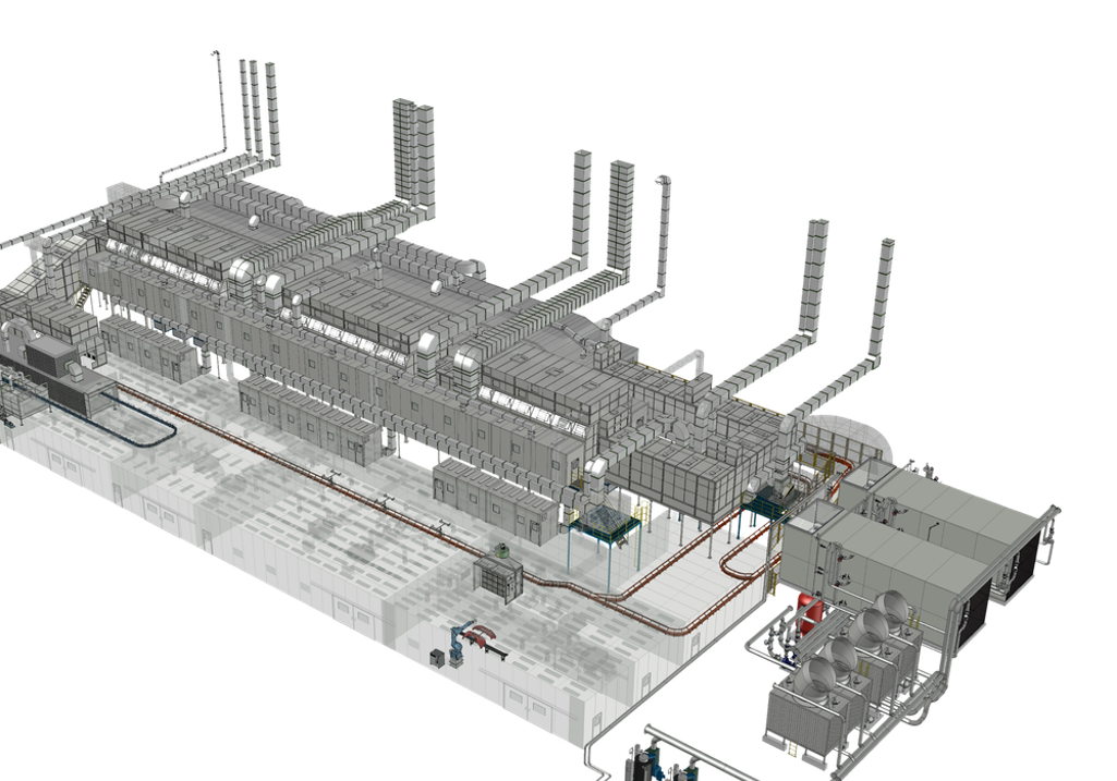 Finishing line — 3D design rendering