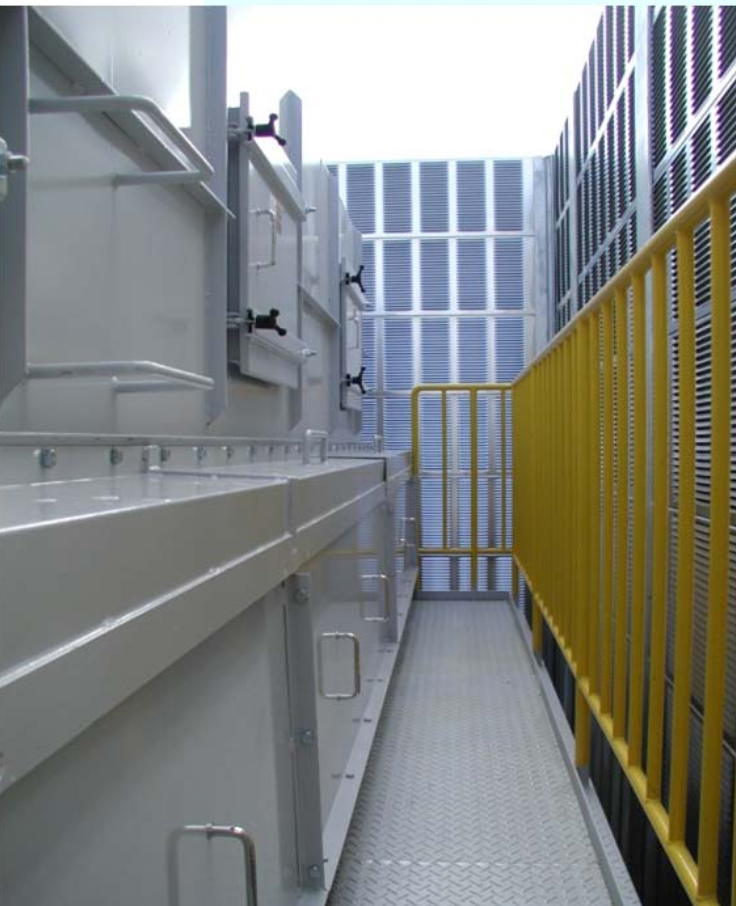 Acoustic enclosure and maintenance access