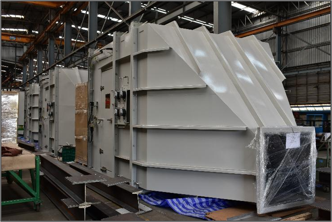 Finished fabricated equipment module